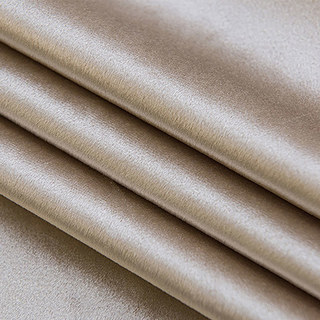 Luxury Metallic Cream Champagne Gold Velvet Curtain Drapes