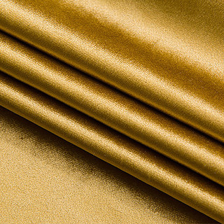 Luxury Metallic Gold Velvet Curtain Drapes 7