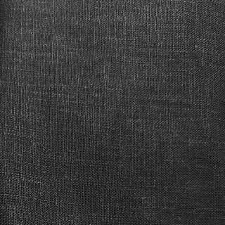 Shabby Chic Black 100% Flax Linen Curtains