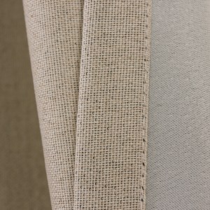 Regent Linen Style Cream Curtain 5