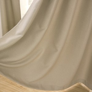Regent Linen Style Cream Curtain 4
