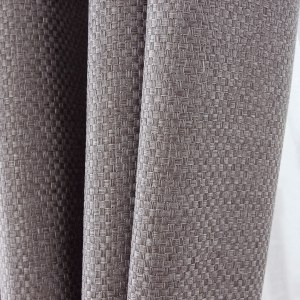 Royale Grey Linen Style Curtain 1