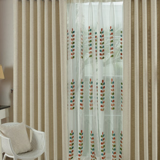 City Style Cream Curtain 2