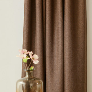 Serene Moment Dark Brown Curtain 5