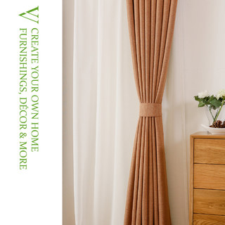 Serene Moment Light Brown Curtain 4