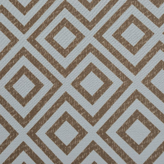 Brown Diamond Modern Geometric Curtain 2