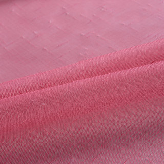 The Perfect Blend Ombre Pink Textured Sheer Curtain