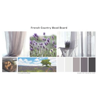 Luxe Light Grey Sheer Curtain 6