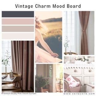 Premium Dusky Pink Velvet Curtain 10