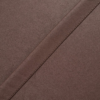 Superthick Coffee Brown 100% Blackout Curtain 10