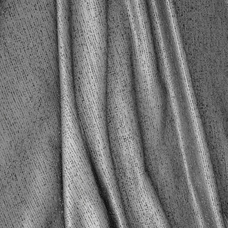 Metallic Fantasy Subtle Textured Striped Sparkling Shimmering Silver Grey Curtain 7