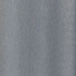 Blackout Zigzag Twill Baby Blue Curtain 7