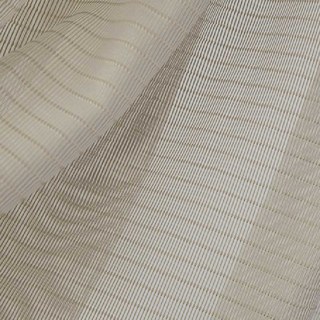 Tide Luxury Horizontal Striped Pastel Coffee Sheer Curtain 4