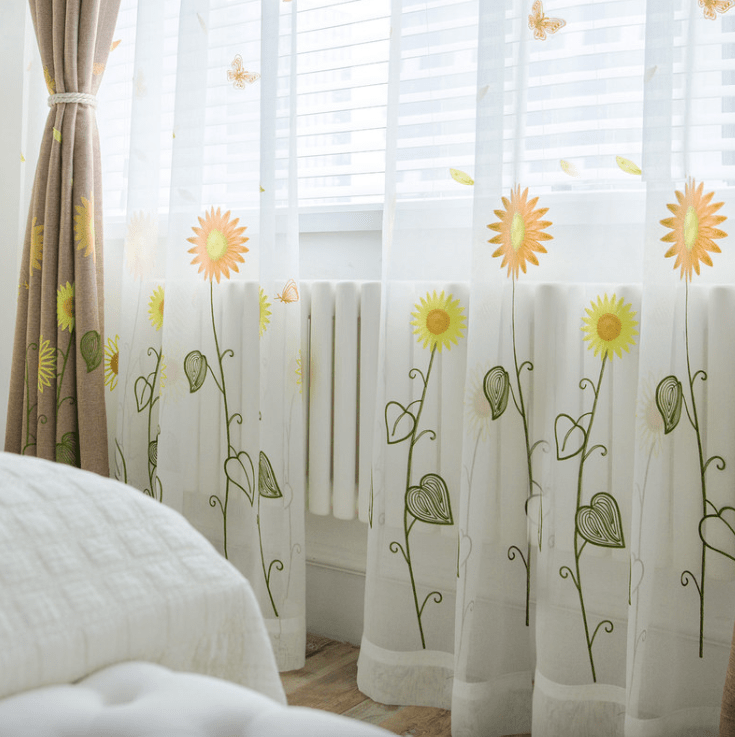 Embrace Change with Butterfly Voile Curtains
