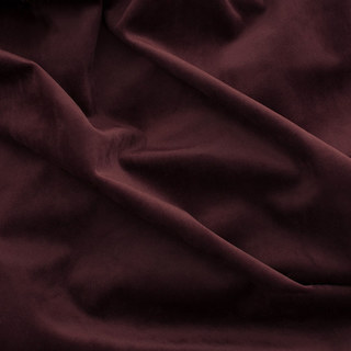 Fine Burgundy Wine Red Velvet Curtain 4