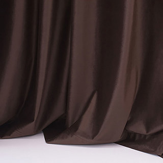 Fine Rich Chocolate Brown Velvet Curtain 3