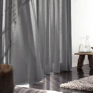 Cotton Club Light Grey Curtain