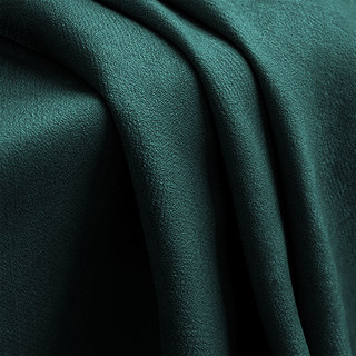 Smart Space Double Sided Teal Green Vegan Suede Curtains 3