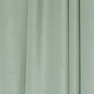 Fine Sage Duck Egg Green Velvet Curtain 2