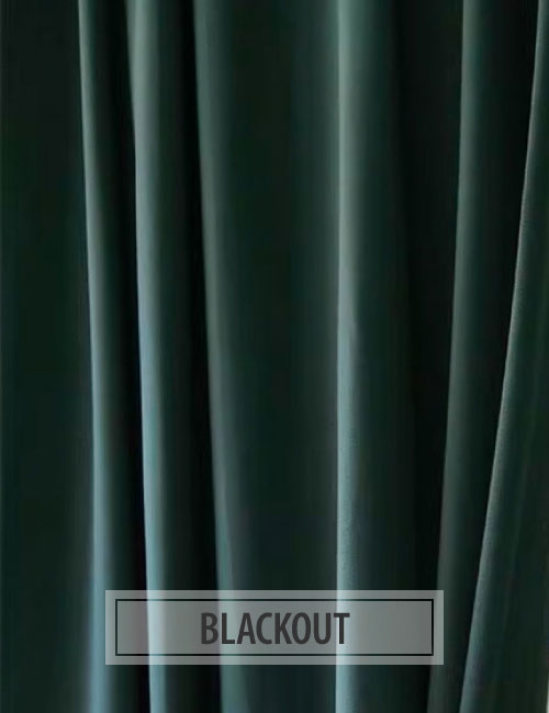 Custom Black Curtains