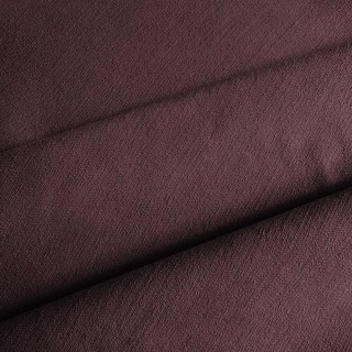 Double Plush Maroon Rich Chocolate Brown Chenille Blackout Curtain