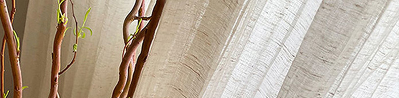 Farmhouse Sheer Curtain