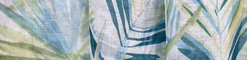 Tropical Sheer Curtain