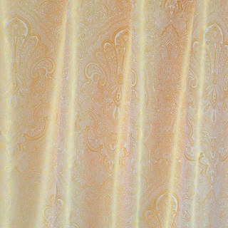 Opulent Floral Luxury Jacquard Gold Damask Curtain 5