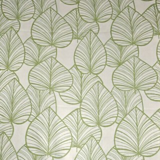 Lush Palm Tree Paradise Green Semi Sheer Curtain 4