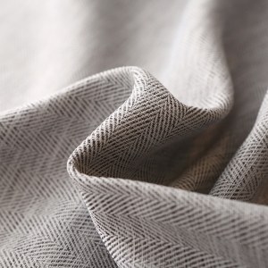 Gainsborough Light Gray Linen Style Curtain 3