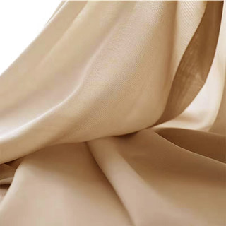 Soft Breeze Mocha Chiffon Sheer Curtain 4