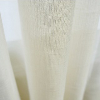 Subtle Gold Textured Glittering Cream Sheer Curtain 4