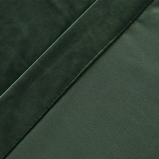 Premium Deep Forest Emerald Green Velvet Curtain Drapes 7