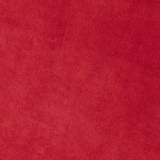 Velvety Faux Suede Scarlet Red Curtain 7