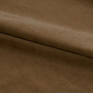 Exquisite Matte Luxury Caramel Brown Chenille Curtain Drapes