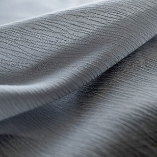 Silk Waterfall Light Gray Chiffon Sheer Curtain 8