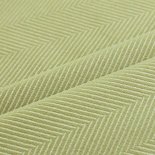 Sunnyvale Herringbone Olive Green Textured Velvet Blackout Curtain Drapes 7