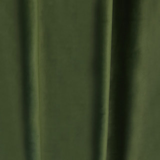 Premium Renaissance Olive Green Velvet Curtain Drapes