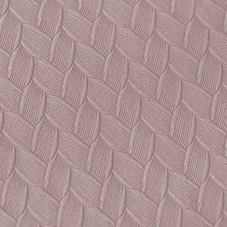 Scandinavian Basketweave Textured Pink Velvet Blackout Curtain Drapes