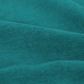 Exquisite Matte Luxury Turquoise Chenille Curtain Drapes 3
