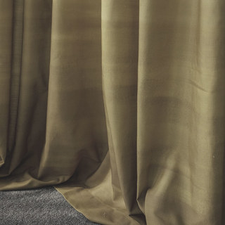 Moon River Taupe Gray Ombre Velvet Curtain 2