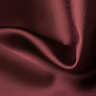 Clair de Lune Burgundy Wine Red Silky Satin Curtain 4