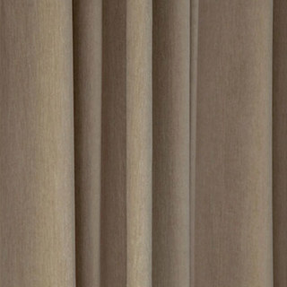 Exquisite Matte Luxury Khaki Light Brown Chenille Curtain 2