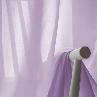 Soft Breeze Purple Lilac Chiffon Sheer Curtain 3