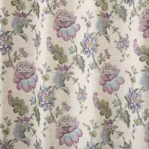 Afternoon Dream Curtain with Purple Edge Border 3