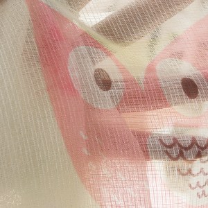 Sheer Curtain Owl Ivory Voile Curtain 2
