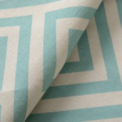 Greek Key Sage Green Curtain 4