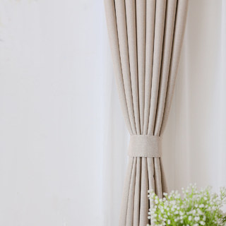 Serene Moment Cream Colour Curtain 4