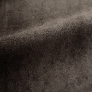 Microfibre Dark Brown Velvet Curtain 4