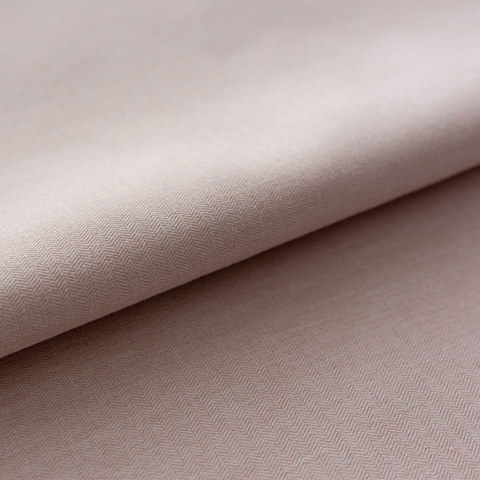50 Metres Full Roll Plain "Dusky" Pink 100% Cotton Chintz Curtain Lining Fabric. 